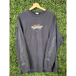 vtg Y2K ORANGE COUNTY CHOPPERS Long Sleeve Shirt / baggy punk grunge skater